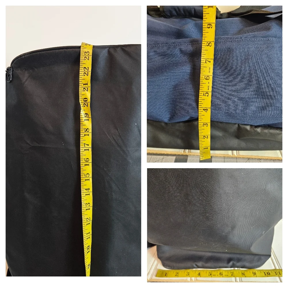 Nike Duffel Bag Brasilia Gym Travel Sports Overnight Midnight Navy Black White
